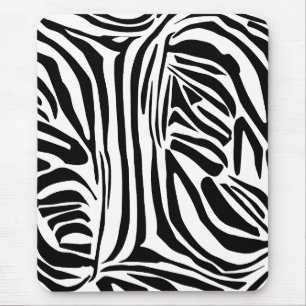 Zebra-Muster Mousepad