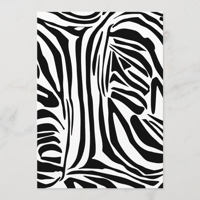 Zebra-Muster Programm (Vorderseite)