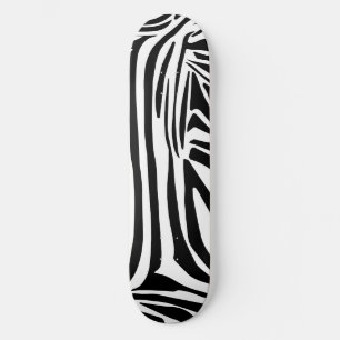 Zebra-Muster Skateboard