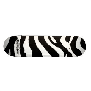 Zebra-Muster Skateboard