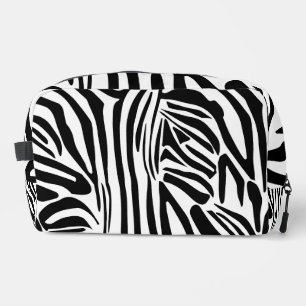 Zebra-Muster Waschbeutel