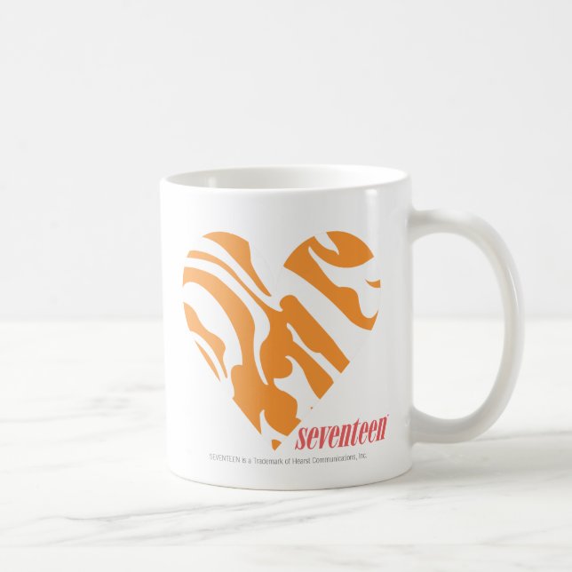 Zebra-Orange 2 Tasse (Rechts)