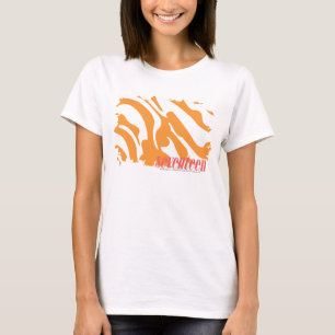 Zebra-Orange 4 T-Shirt