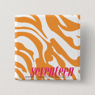 Zebra-Orange Button