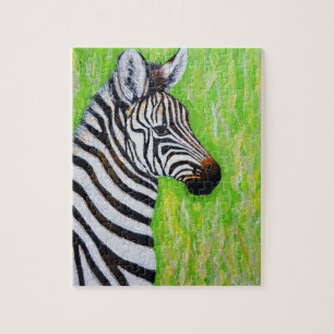 Zebra Painting Puzzle