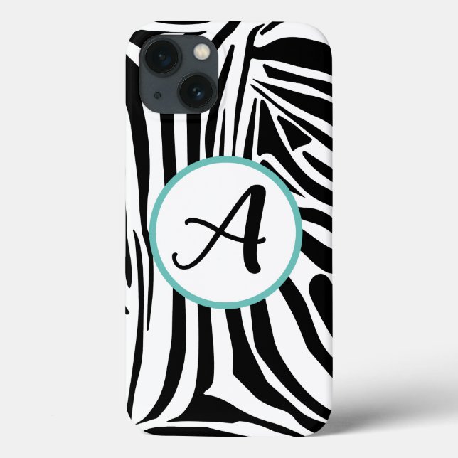 Zebra Pattern Case-Mate iPhone Hülle (Rückseite)