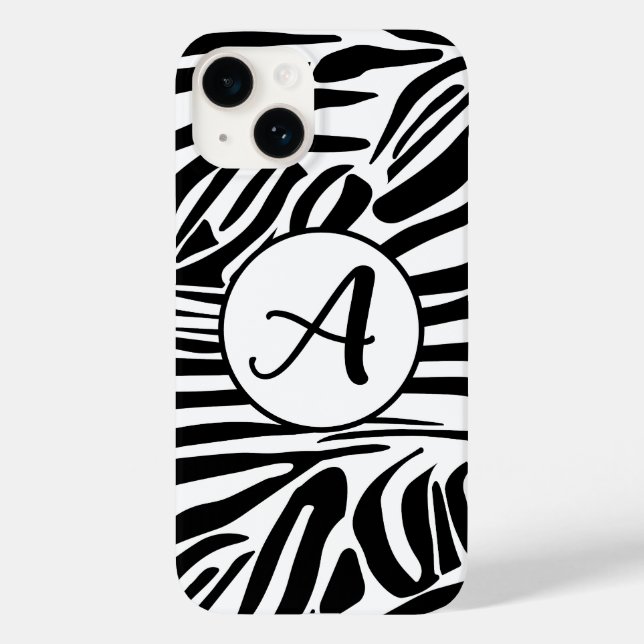 Zebra Pattern Case-Mate iPhone Hülle (Rückseite)