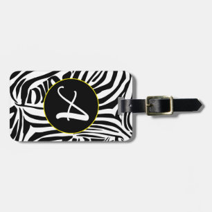 Zebra Pattern Gepäckanhänger