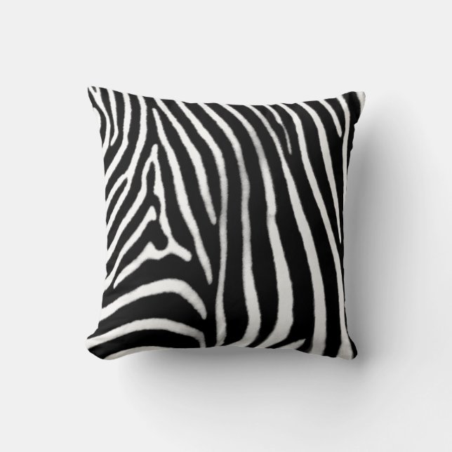 Zebra Pattern_ Kissen (Vorderseite)