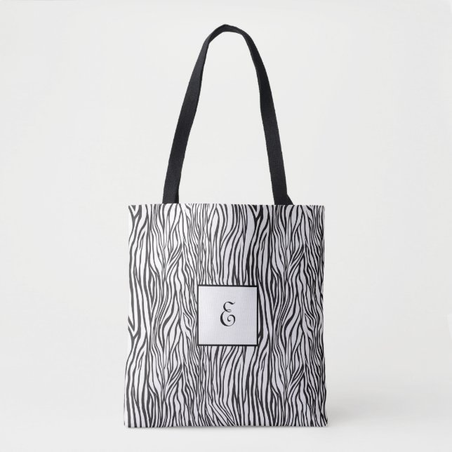 Zebra Pattern Monogram (Vorderseite)