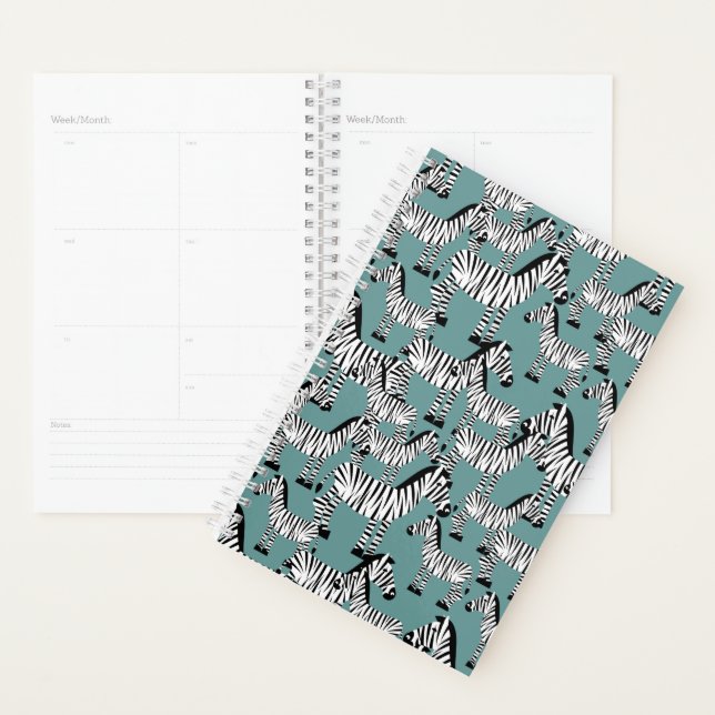 Zebra Pattern | Monogramm Planer (Anzeige)