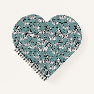 Zebra Pattern Notizbuch