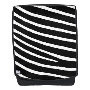 Zebra Pattern Rucksack