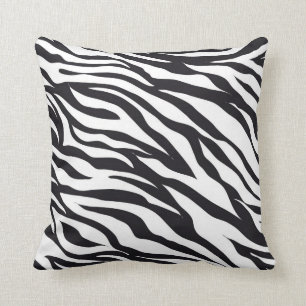 Zebra Pattern Throw Pillow Kissen