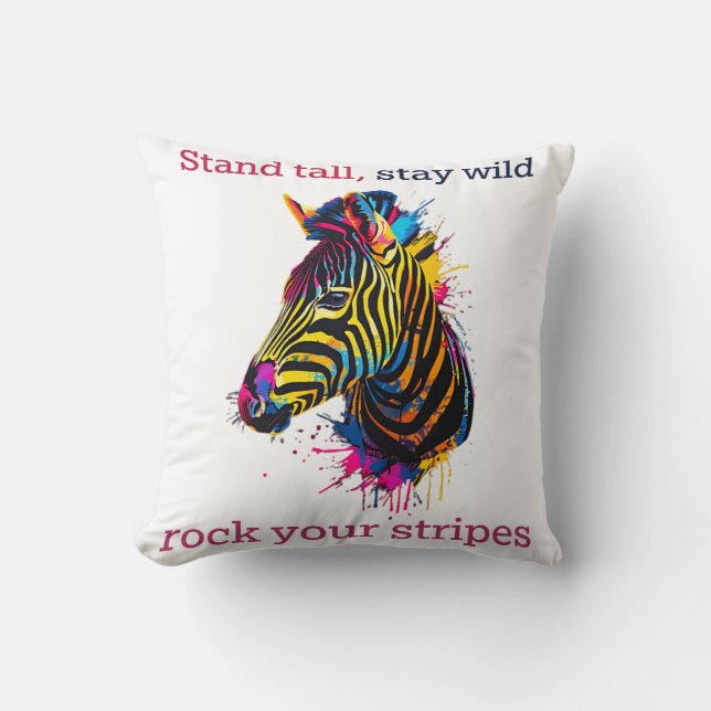 Zebra Pillow Kissen (Vorderseite)