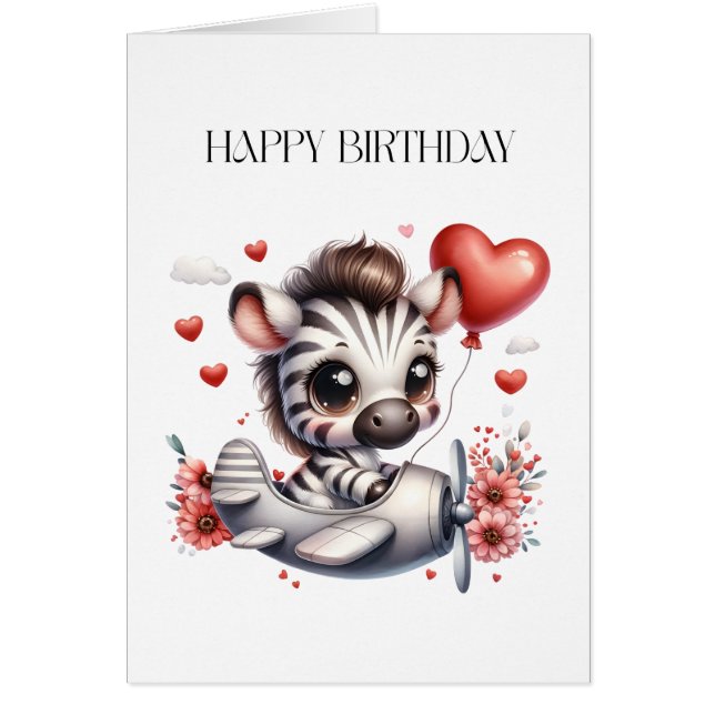 Zebra Pilot Geburtstag (Vorne)