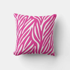 ZEBRA PINK KISSEN