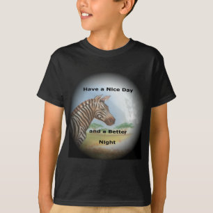 Zebra Portrait, Amboseli: Der Geist der Savanna T-Shirt