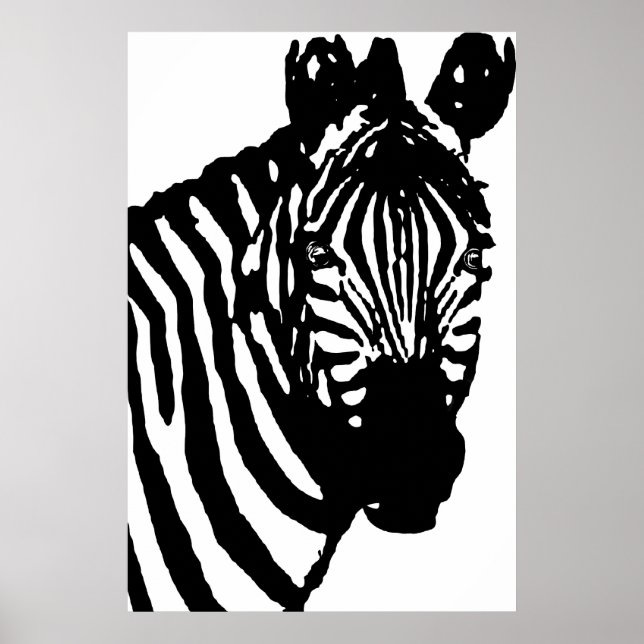 Zebra. Poster (Vorne)