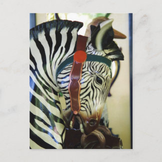 Zebra Postkarte