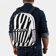Zebra Print Cut Nähen Ruckpack