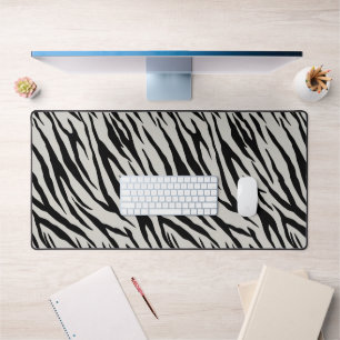 Zebra Print Desk Mat Schreibtischunterlage