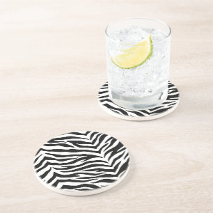 Zebra Print Drink Untersetzer