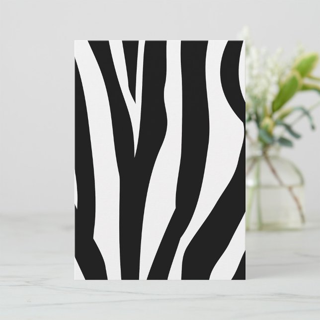 Zebra Print Einladungen (Von Creator hochgeladen)
