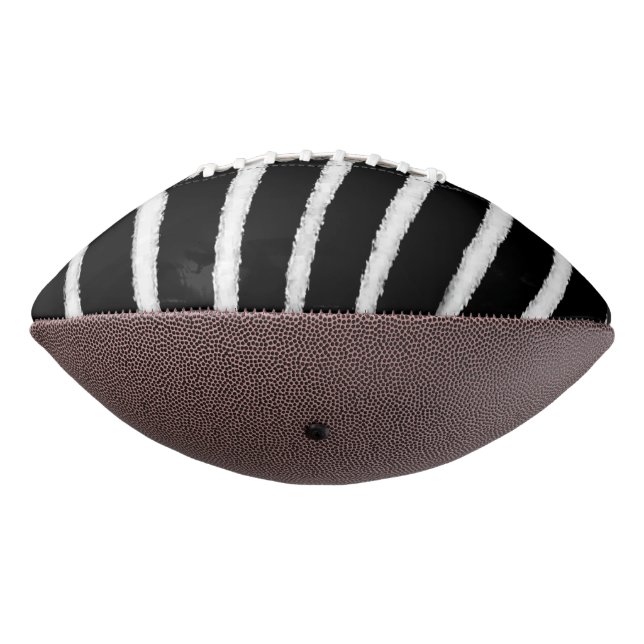 Zebra Print Football (Gedreht 270)