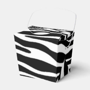 Zebra Print Geschenkschachtel
