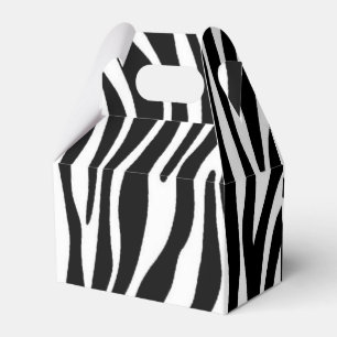 Zebra Print Geschenkschachtel