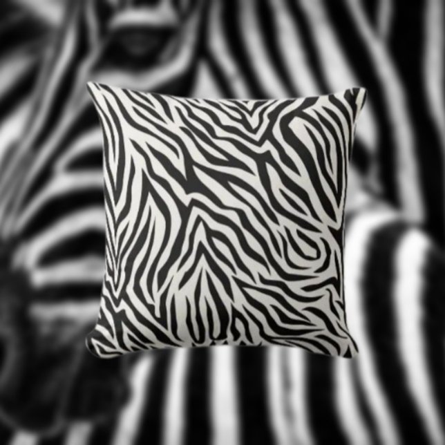 Zebra Print Kissen (Von Creator hochgeladen)