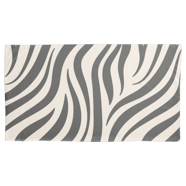 Zebra Print Kissenbezug (Vorderseite)