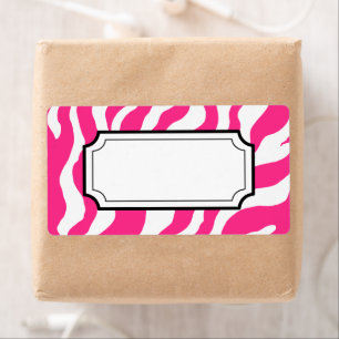 Zebra Print Label
