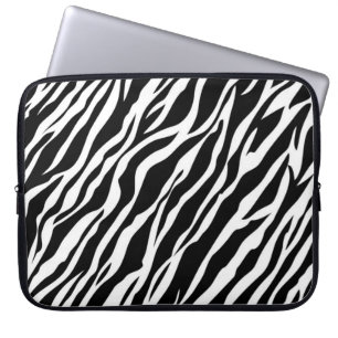 Zebra Print Laptop Sleeve