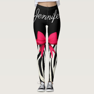 Zebra Print Leggings