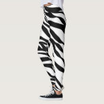 Zebra Print Leggings<br><div class="desc">Zebra Print Style AND Comfort können beide in einem perfekten Paar individueller Leggings König sein. Jedes Leggings wird nach Maß gefertigt und vor dem Nähen bedruckt, sodass sich auf jedem Quadratzoll ein lustiges Design erzielen lässt. Der mittelschwere Stoff ist stabil und trotzdem atmungsaktiv, passt sich deiner Körperform an und verliert...</div>