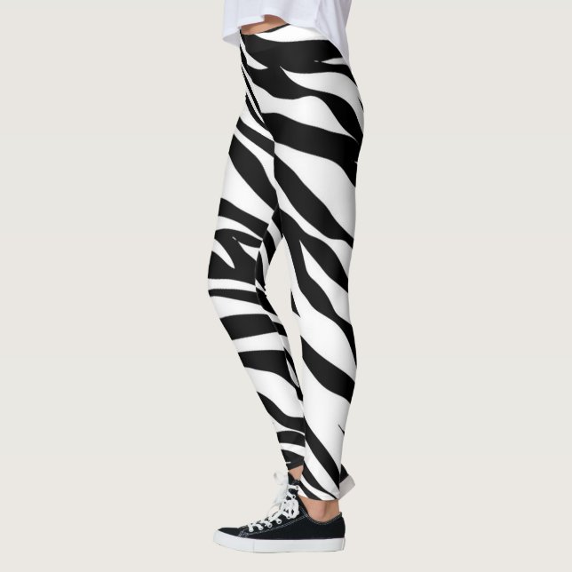Zebra Print Leggings (Links)
