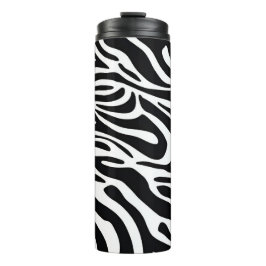 Zebra Print Leggings Thermosbecher