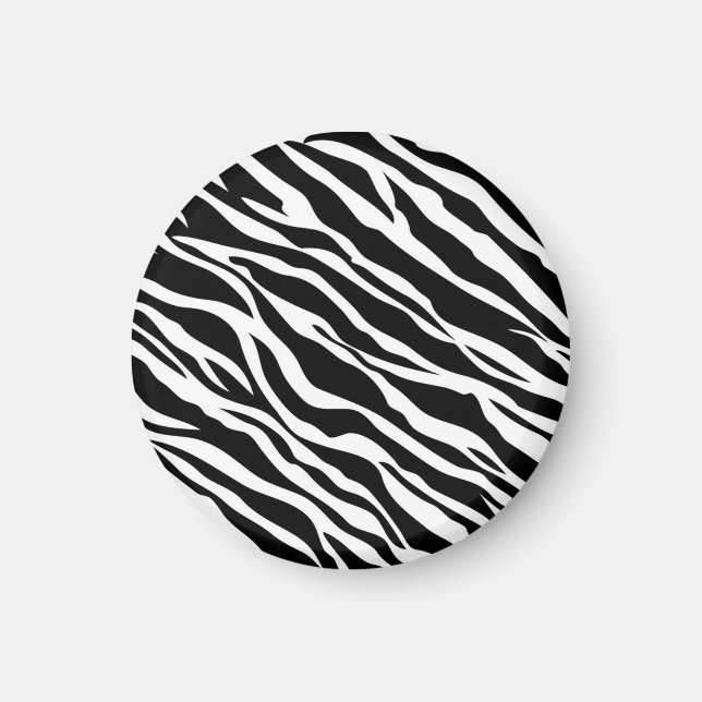 Zebra Print Magnet (Vorne)