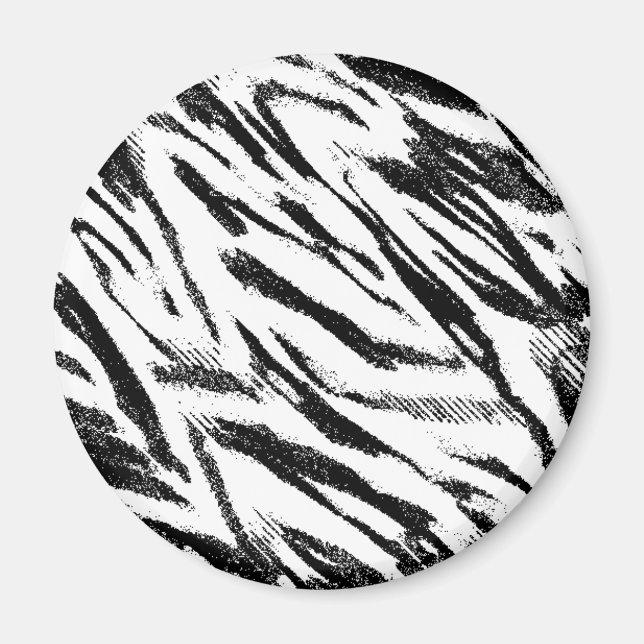 Zebra Print Magnet (Vorne)