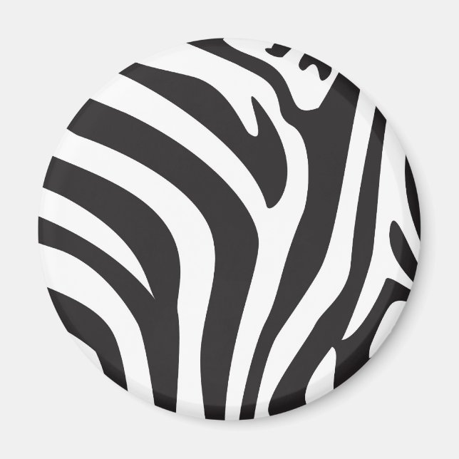 Zebra Print Magnet (Vorne)