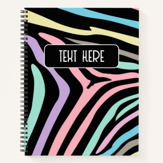 Zebra Print Notizbuch