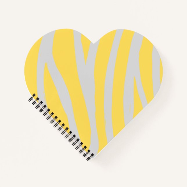 Zebra Print Notizbuch (Vorderseite)