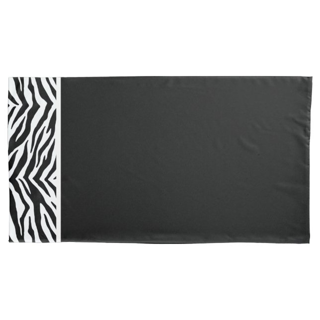 Zebra Print Pillowcase Kissenbezug (Vorderseite)