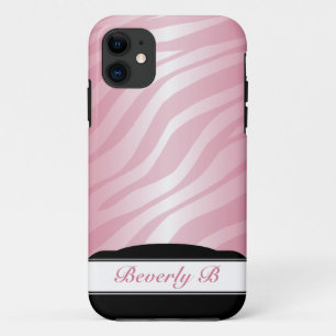 Zebra Print Pink Fusion personalisiert iPhone 5 Fa Case-Mate iPhone Hülle