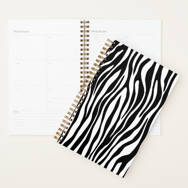 Zebra Print Planer (Anzeige)