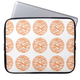 Zebra Print Polka Dots Electronics Sleeve