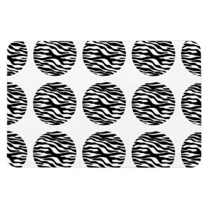 Zebra Print Polka Dots Premium Magnet