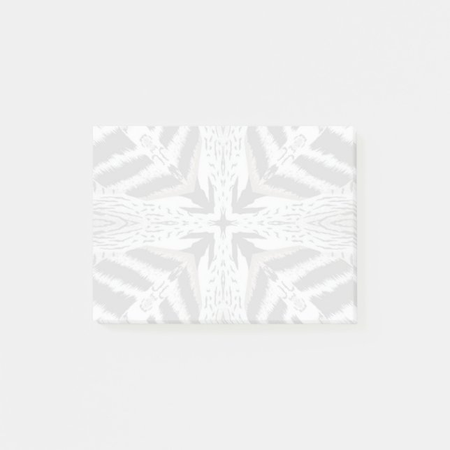 Zebra Print Post-it Klebezettel (Vorderseite)